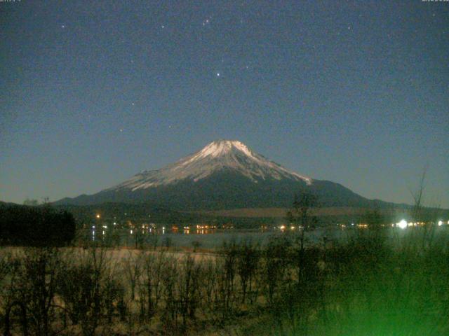 山中湖からの富士山