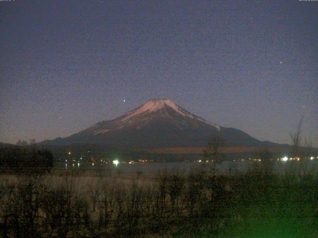 山中湖からの富士山