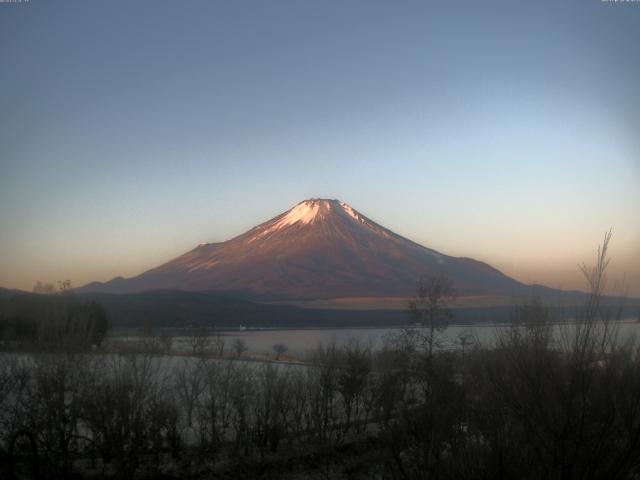 山中湖からの富士山