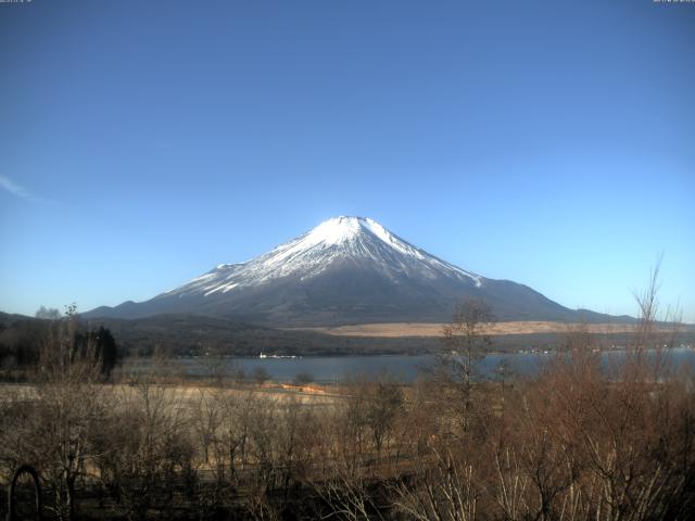 山中湖からの富士山