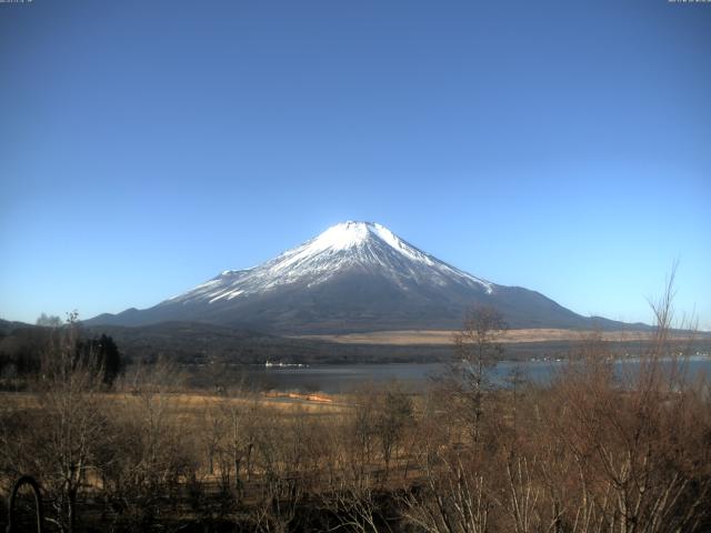 山中湖からの富士山