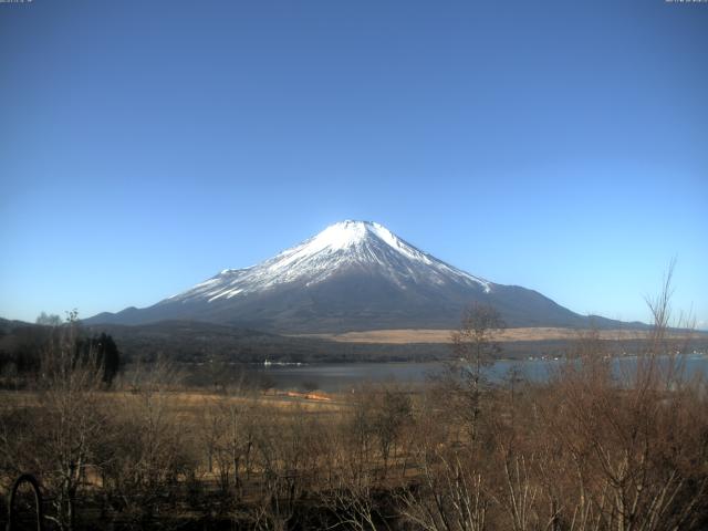 山中湖からの富士山