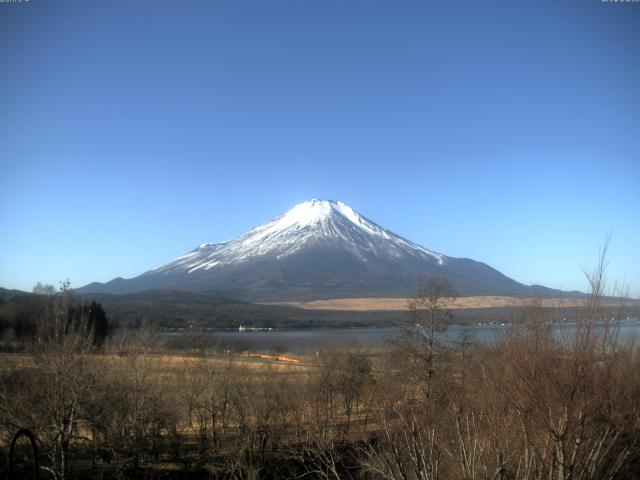 山中湖からの富士山