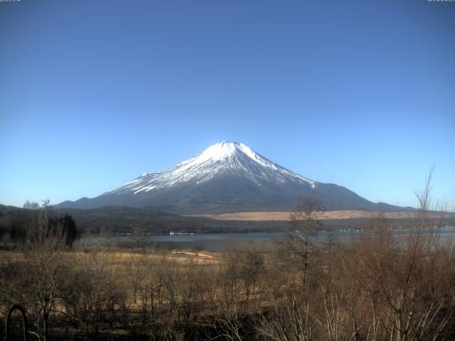 山中湖からの富士山