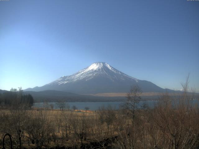 山中湖からの富士山