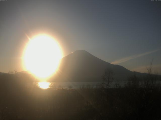 山中湖からの富士山
