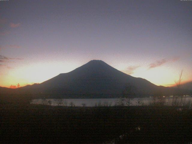 山中湖からの富士山