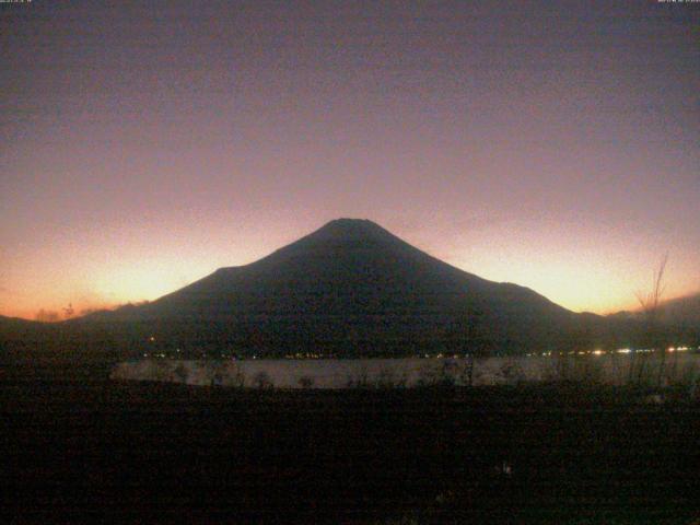山中湖からの富士山