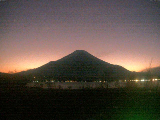 山中湖からの富士山