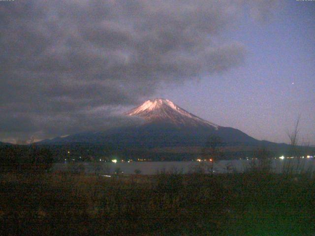 山中湖からの富士山