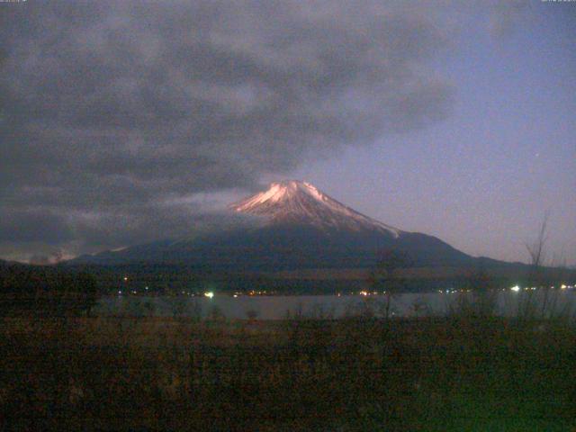 山中湖からの富士山