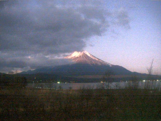 山中湖からの富士山
