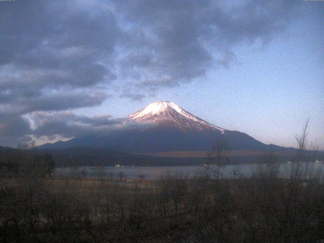 山中湖からの富士山
