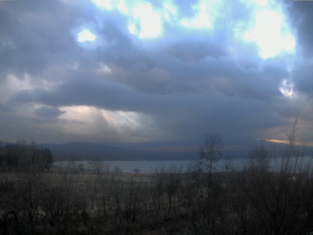 山中湖からの富士山