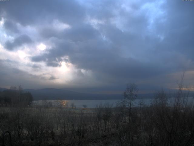 山中湖からの富士山