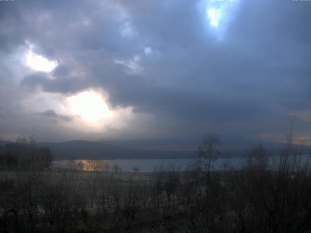 山中湖からの富士山