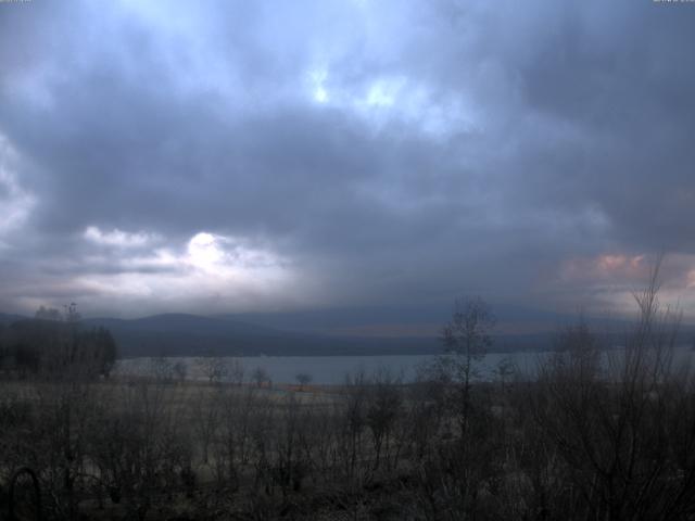 山中湖からの富士山