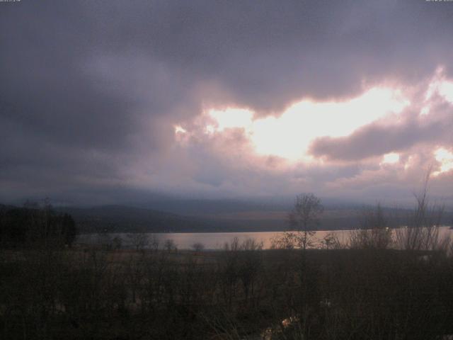 山中湖からの富士山
