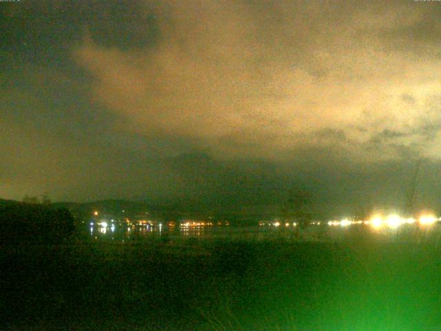 山中湖からの富士山