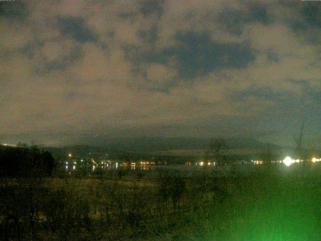 山中湖からの富士山