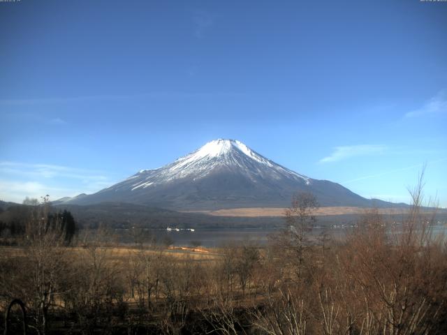 山中湖からの富士山
