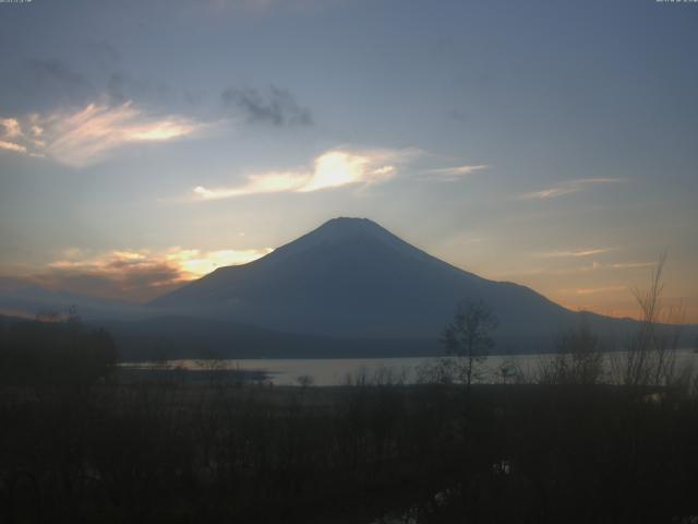 山中湖からの富士山