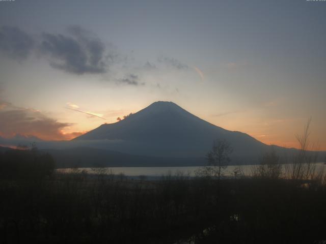 山中湖からの富士山