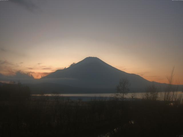 山中湖からの富士山