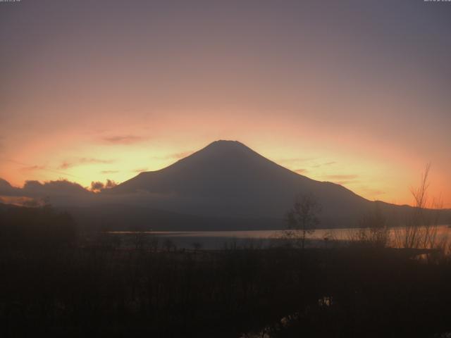 山中湖からの富士山