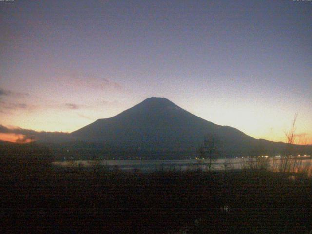 山中湖からの富士山