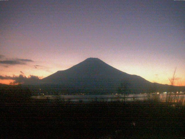 山中湖からの富士山
