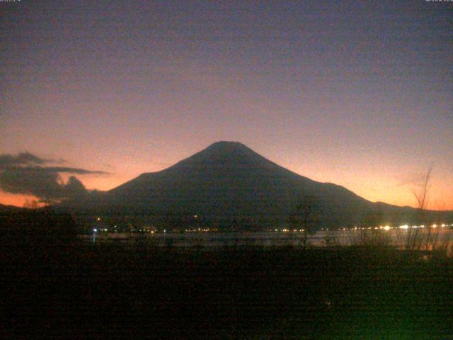 山中湖からの富士山