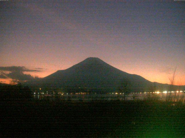 山中湖からの富士山