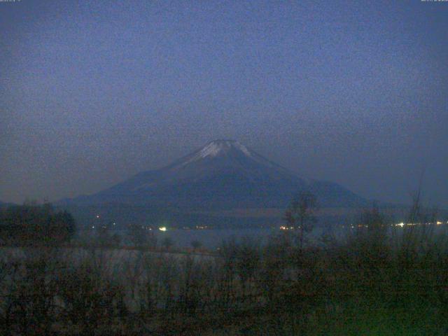 山中湖からの富士山