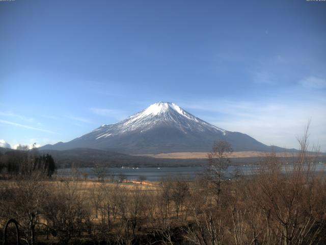 山中湖からの富士山