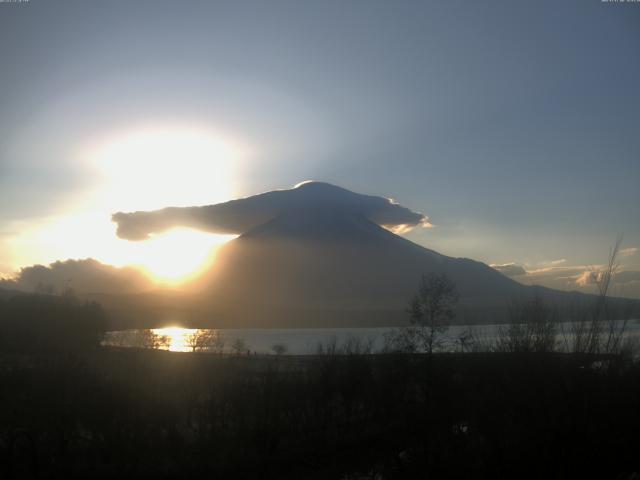山中湖からの富士山