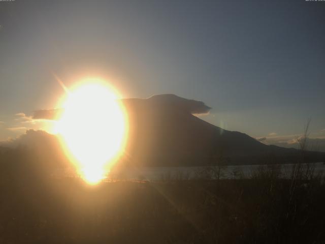山中湖からの富士山