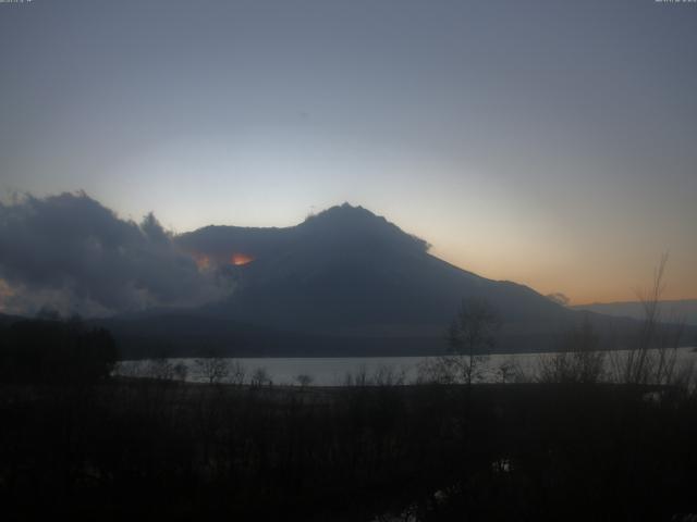 山中湖からの富士山