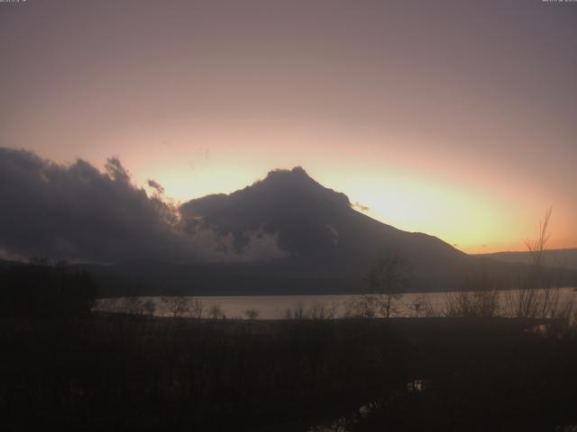 山中湖からの富士山