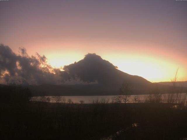 山中湖からの富士山