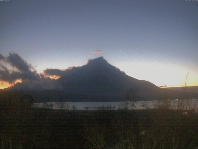 山中湖からの富士山