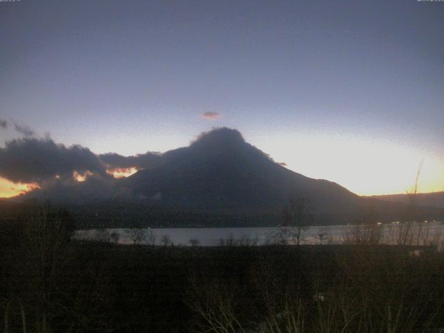 山中湖からの富士山