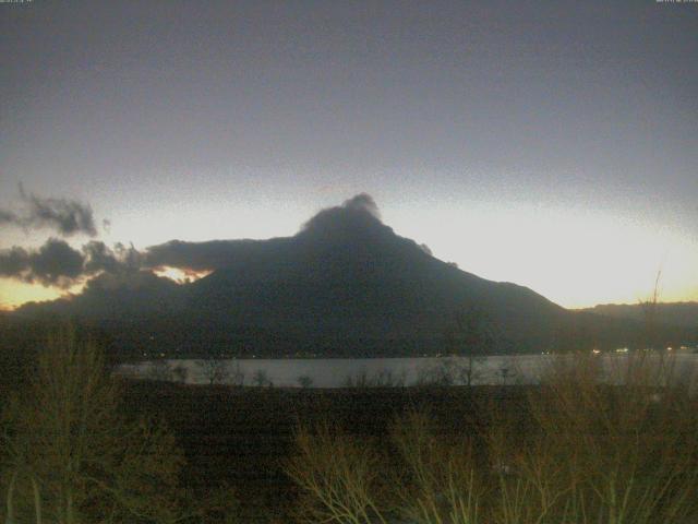 山中湖からの富士山