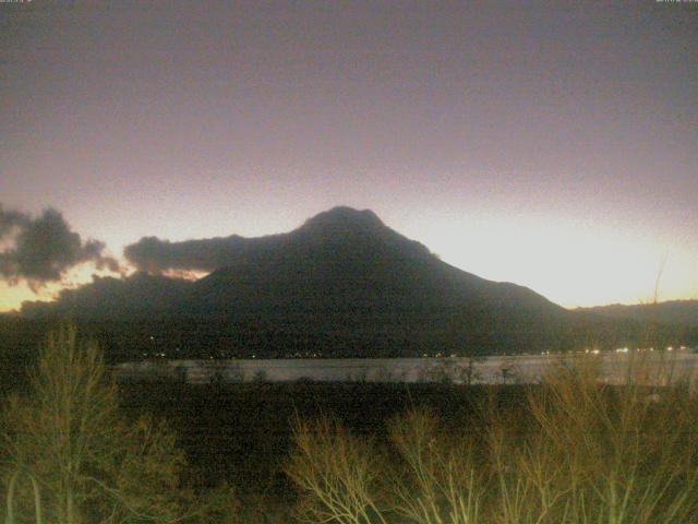 山中湖からの富士山
