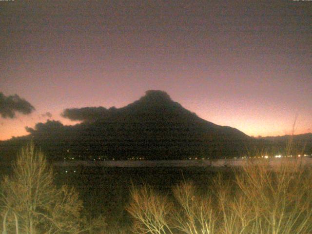 山中湖からの富士山