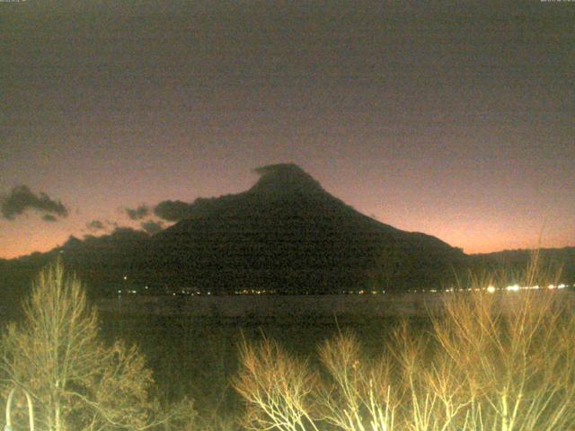 山中湖からの富士山