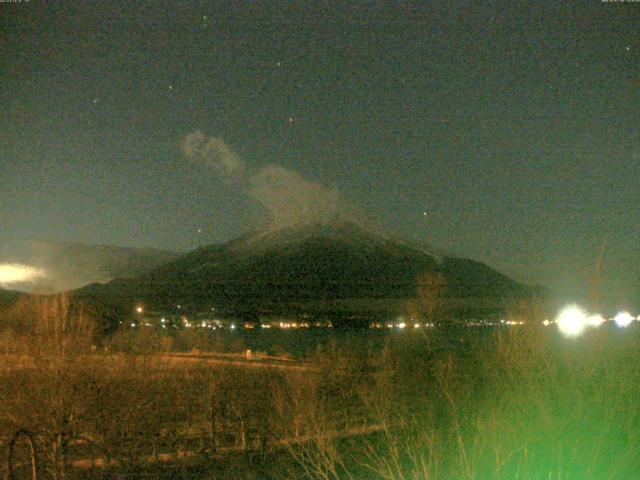 山中湖からの富士山