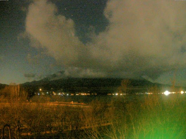 山中湖からの富士山
