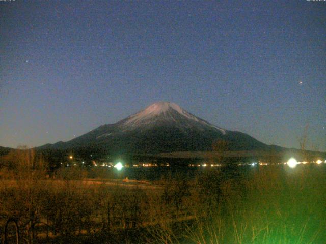 山中湖からの富士山