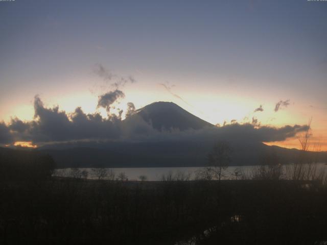 山中湖からの富士山